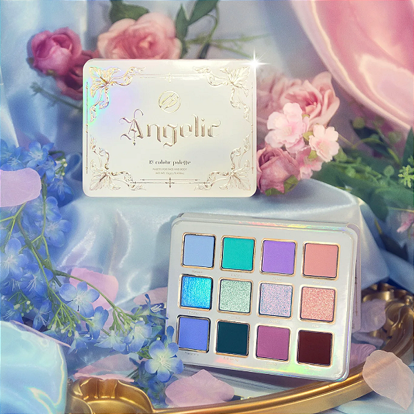 Paleta de Sombras Cosmic Brushes Angelic Palette