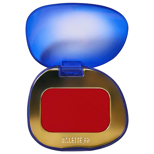 Blush VIOLETTE_FR Plume Blush Feather Matte Cream-to-Powder Cheek Melt | Cor: En Feu