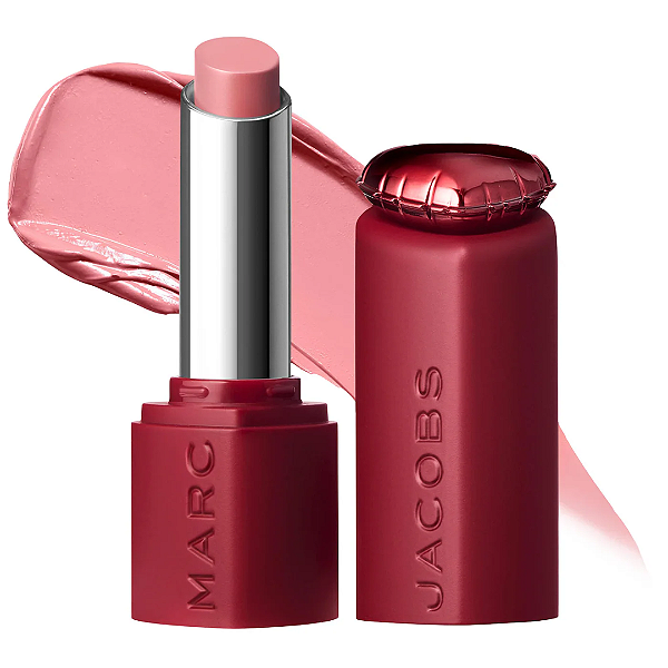 Batom Marc Jacobs Beauty Heart On Long-Lasting Soft Shine Lipstick | Cor: 101 Love Muscle