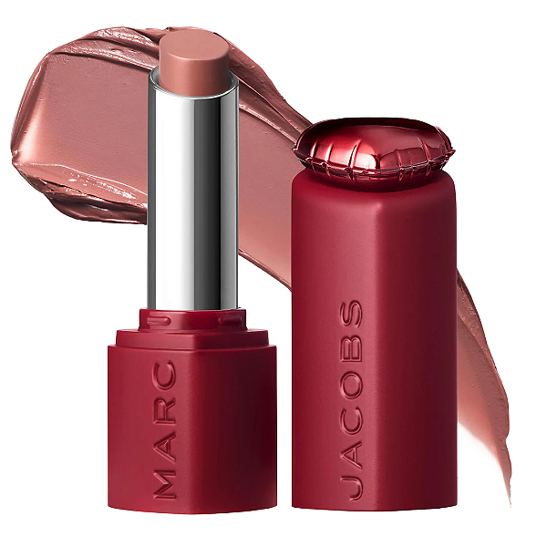 Batom Marc Jacobs Beauty Heart On Long-Lasting Soft Shine Lipstick | Cor: 102 Lips Don’t Lie