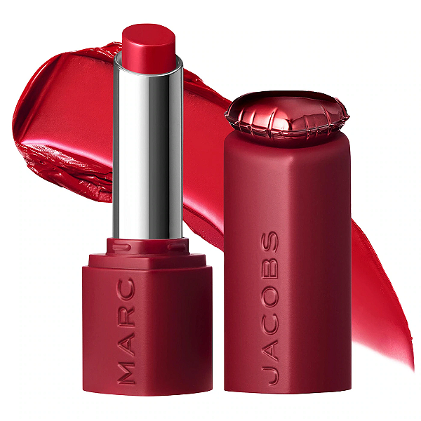 Batom Marc Jacobs Beauty Heart On Long-Lasting Soft Shine Lipstick | Cor: 400 On Red