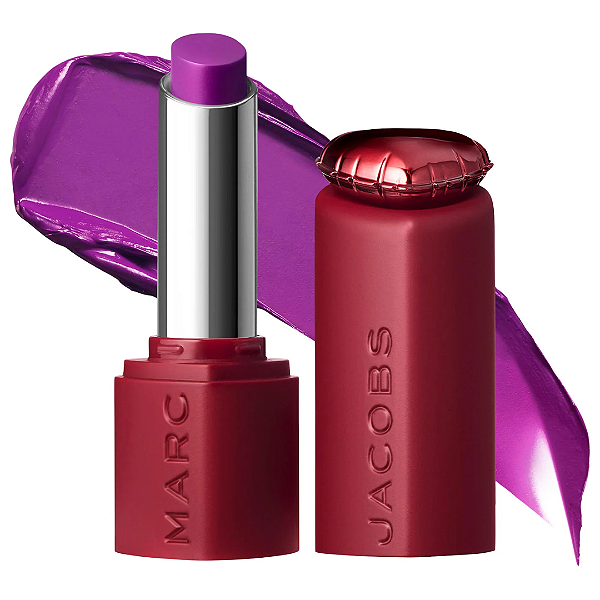 Batom Marc Jacobs Beauty Heart On Long-Lasting Soft Shine Lipstick | Cor: 600 Pop Off