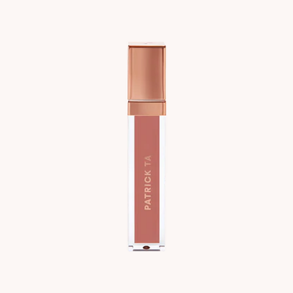 Batom Líquido Patrick Ta Silky Lip Crème | Cor: She's Secure
