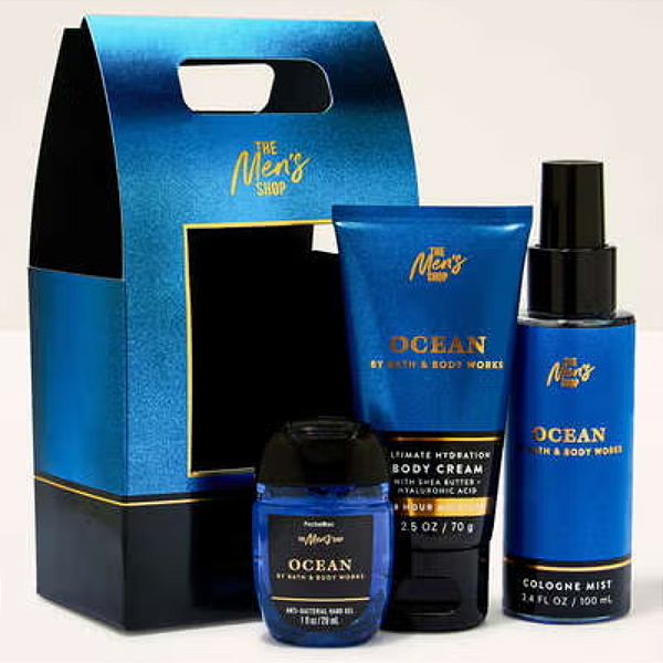Kit Presenteável Bath and Body Works Oceane Mini Gift Set