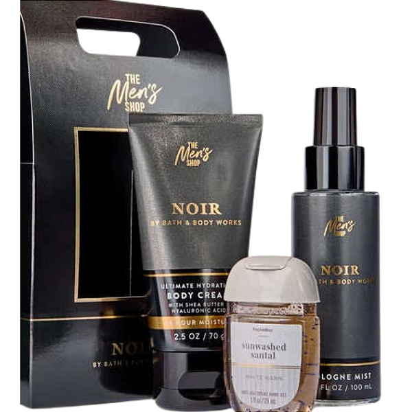 Kit Presenteável Bath and Body Works Noir Gift Set