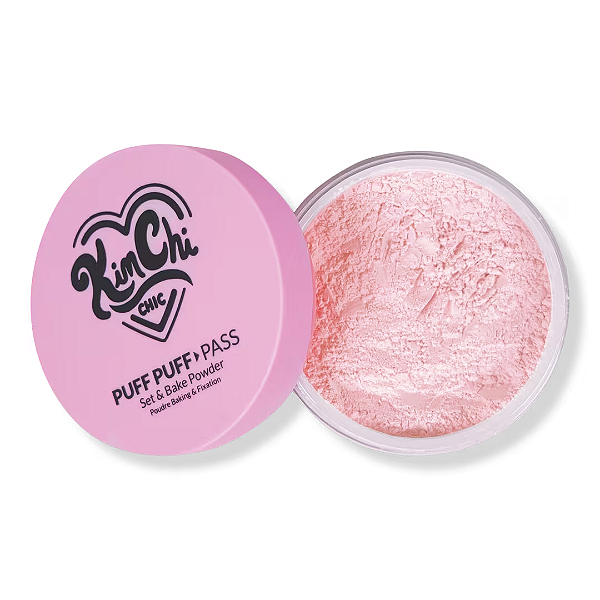 Pó Solto KimChi Chic Beauty Puff Puff Pass Set & Bake Powder | Cor: 09 Pink