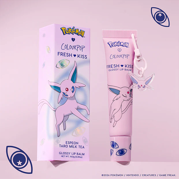 Balm Labial Colourpop Pokemon Fresh Kiss Glossy Balm | Cor: Espeon | Pokémon