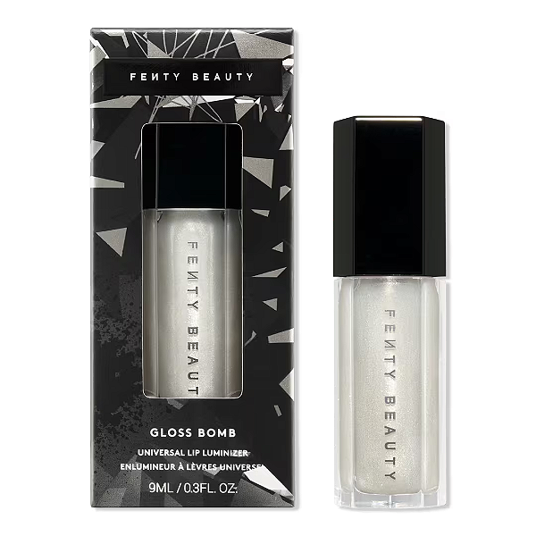 Gloss Labial Fenty Beauty Limited Edition Midnight Diamonds Gloss Bomb Universal Lip Luminizer | Cor: Diamond Milk | EDIÇÃO LIMITADA