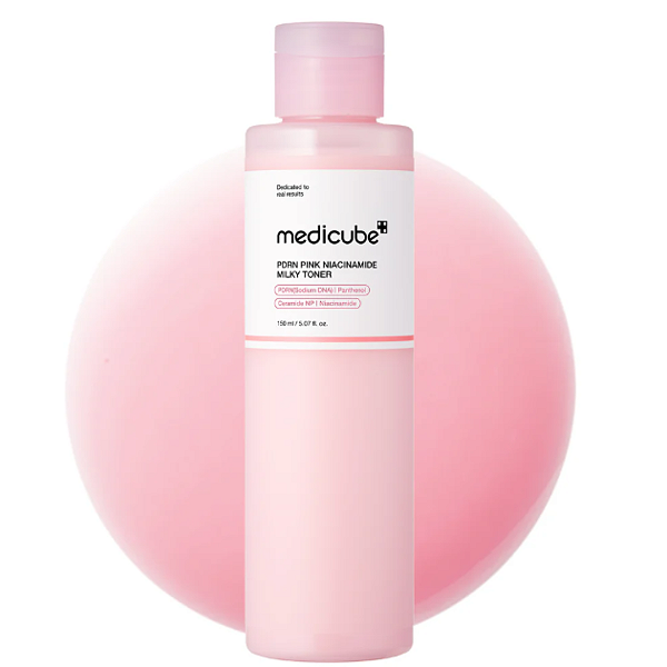 Tônico Hidratante Medicube PDRN Pink Niacinamide Milky Toner 150ml