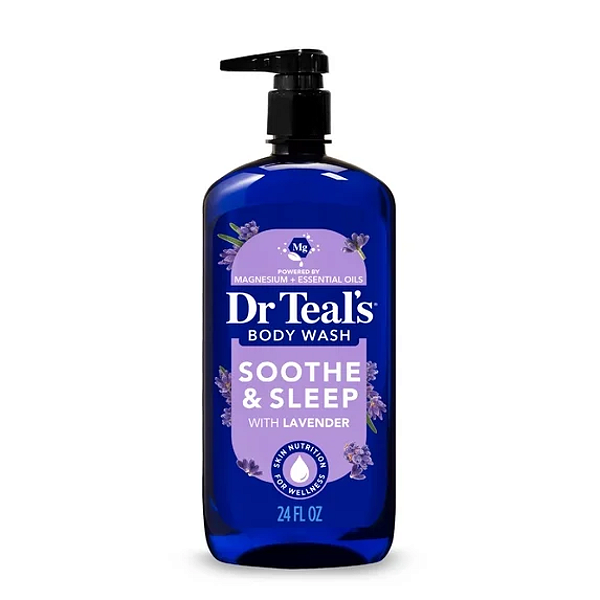Sabonete Líquido Dr Teal's Soothe & Sleep Body Wash with Lavender Essential Oil 710ml