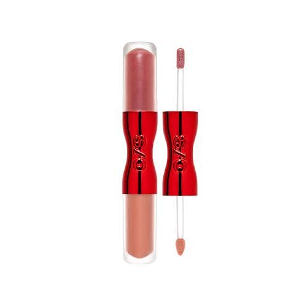 Duo Gloss Labial ONE/SIZE Lip Snatcher Hydrating Liquid Lipstick and Lip Gloss Duo | Cor: Be About It