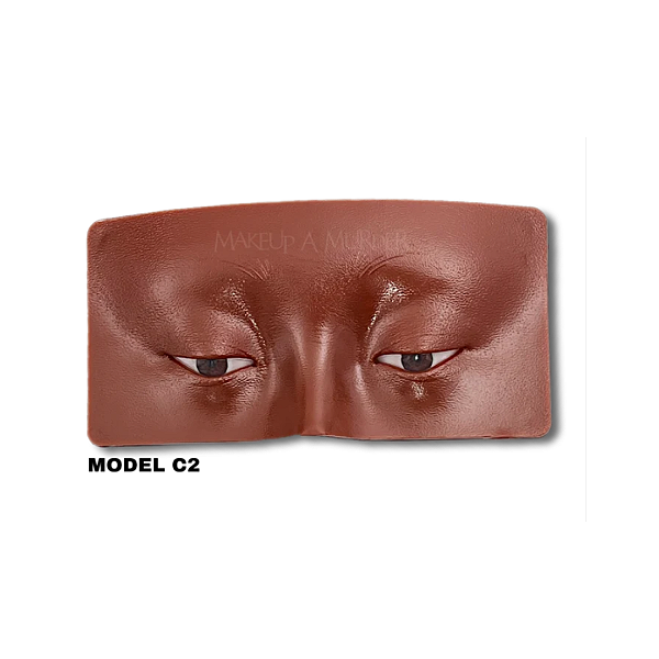 Placa de Treinamento de Maquiagem Makeup A Murder 3D Model Practice Makeup Board | C2 Cinnamon Brown