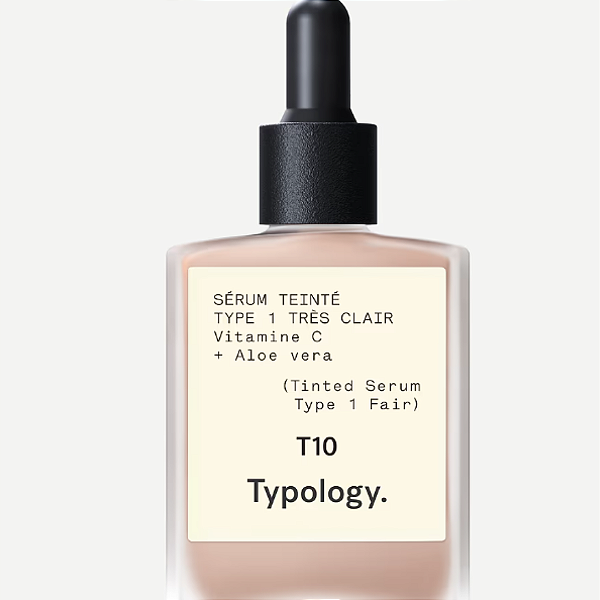 Sérum com Cor Typology Paris Tinted Serum T10 Vitamin C + Aloe Vera | Cor: Type 1
