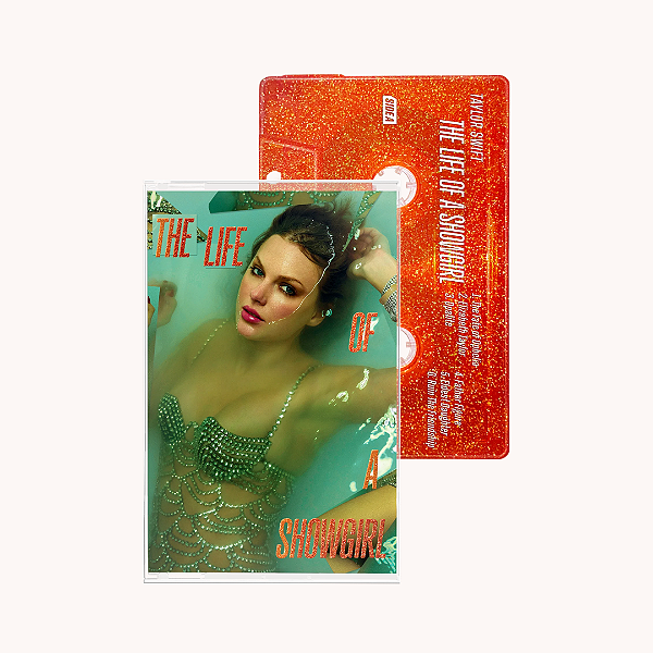 Fita Cassete Taylor Swift The Life of a Showgirl: Sweat and Vanilla Perfume Cassette