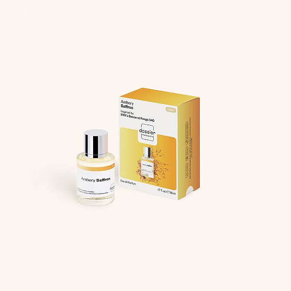 Fragrância Dossier Ambery Saffron 50ml