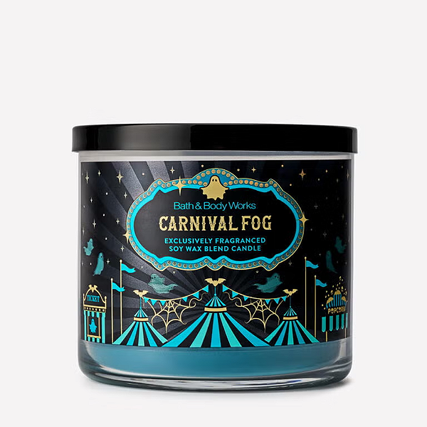 Vela Bath And Body Works Carnival Fog 3-Wick Candle