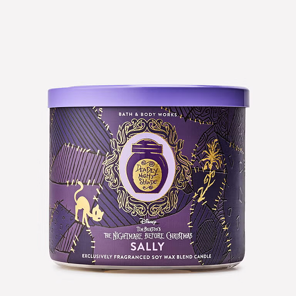 Vela Bath And Body Works Sally 3-Wick Candle | The Nightmare Before Christmas