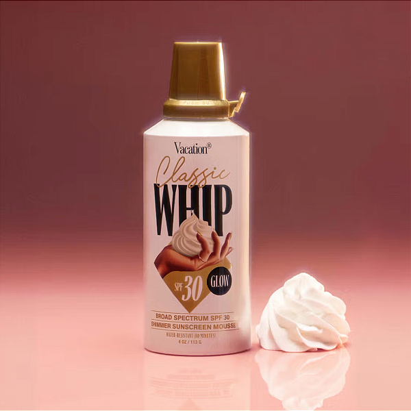 Protetor Solar Mousse Brilhante Vacation Classic Whip SPF 30 Mousse Moisturizer 113g