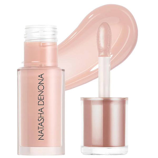 Gloss Labial Natasha Denona Hy-Gloss Milky Tinted Lip Gloss Balm | Cor: Soft Serve
