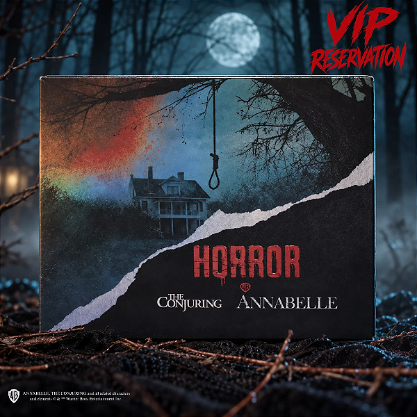 Calendário do Advento Glamlite The Conjuring & Annabelle Horror Box