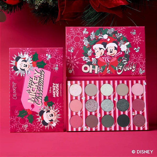 Paleta de Sombras Colourpop A Very Mickey Christmas Eyeshadow Palette