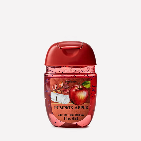 Higienizador de Mãos Bath and Body Works Pumpkin Apple PocketBac Hand Sanitizer