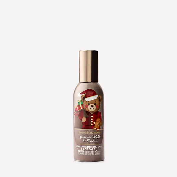 Fragrância de Ambiente Bath and Body Works Santa's Milk & Cookies Concentrated Room Spray 42,5g