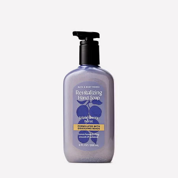 Sabonete Líquido Bath and Body Works Triple-Berry Burst Revitalizing Hand Soap 266ml