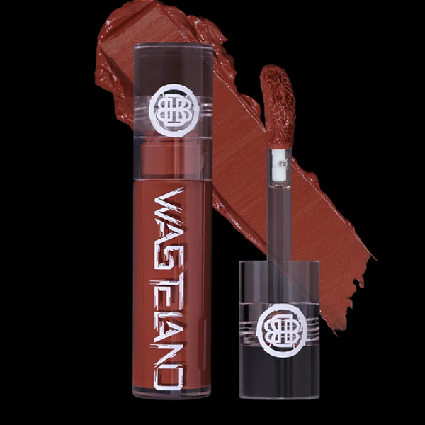Batom Líquido Bellabeautébar Velvet Veil Lip Mud-Rust Punk x ZYEL