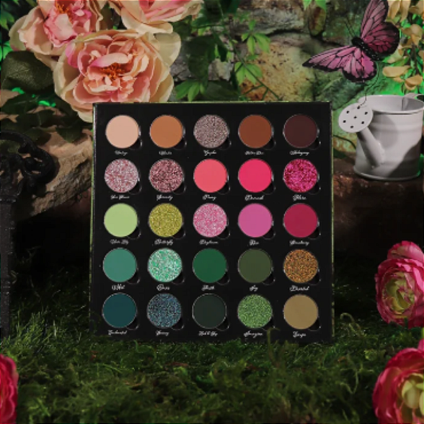 Paleta de Sombras Bellabeautébar Secret Garden Magnetic Palette