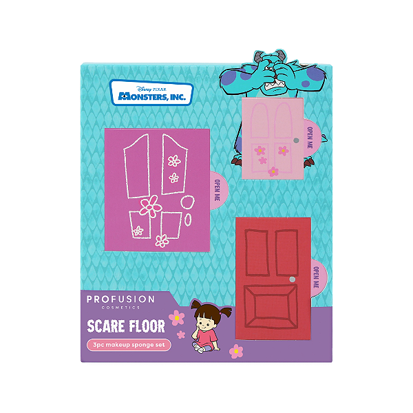 Kit Esponjas Profusion Cosmetics Monsters Inc 3PC Makeup Sponge Set | Scare Floor