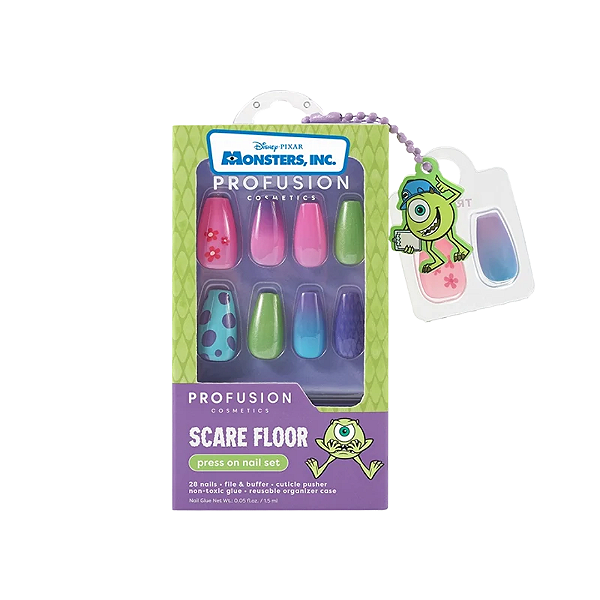 Unhas Postiças Profusion Cosmetics Monsters Inc Press On Nail Set | Scare Floor