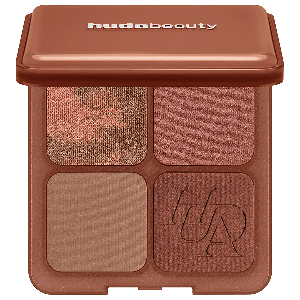 Paleta de Bronzer Huda Beauty Bronze Filter Bronzer and Contour Palette | Cor: Tan