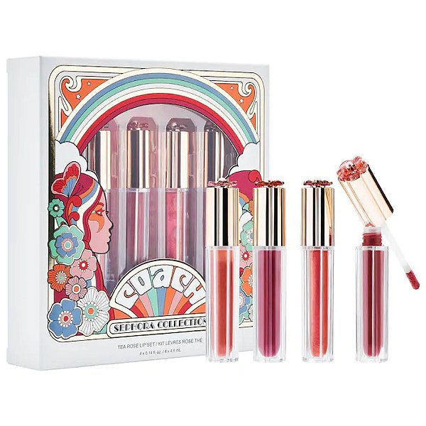 SEPHORA COLLECTION Coach x Sephora Collection Tea Rose Lipgloss Set
