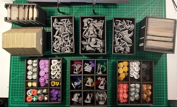 Insert para Reinos de Drunagor + Expansões Reinos Ancestrais e Reinos Draconianos
