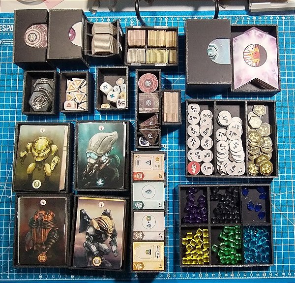 Insert para jogo Anachrony + expansão clássica (versão Nacional)