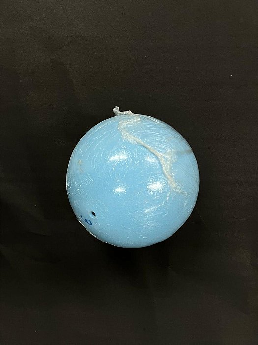 BOLA GR AZUL BEBÊ C/ GLITTER- 4º ANO