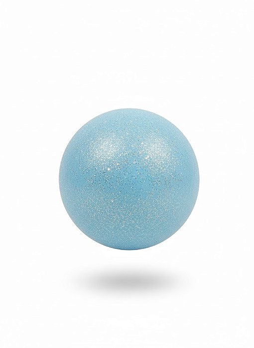 BOLA GR AZUL BEBÊ C/ GLITTER- 4º ANO
