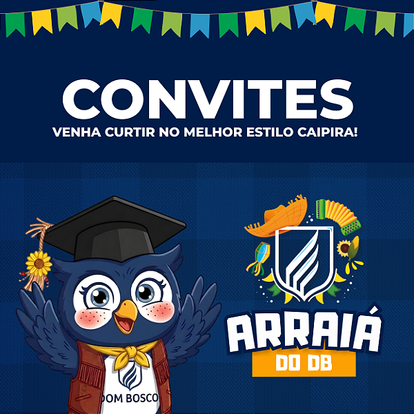 Convite Festa Junina 2026
