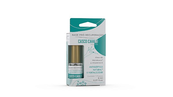 BASE PRÓ RECUPERAÇÃO CASCO CAVALO 8 ML  embalagem blister