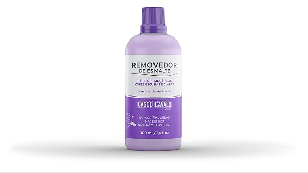 REMOVEDOR DE ESMALTE CASCO CAVALO 100 ML