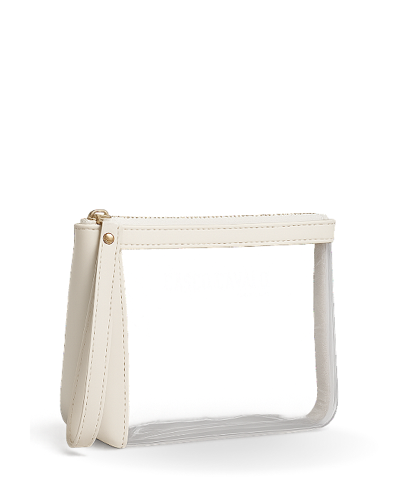 Necessaire Casco Cavalo Branca ( 16 x 6 x 13 cm )