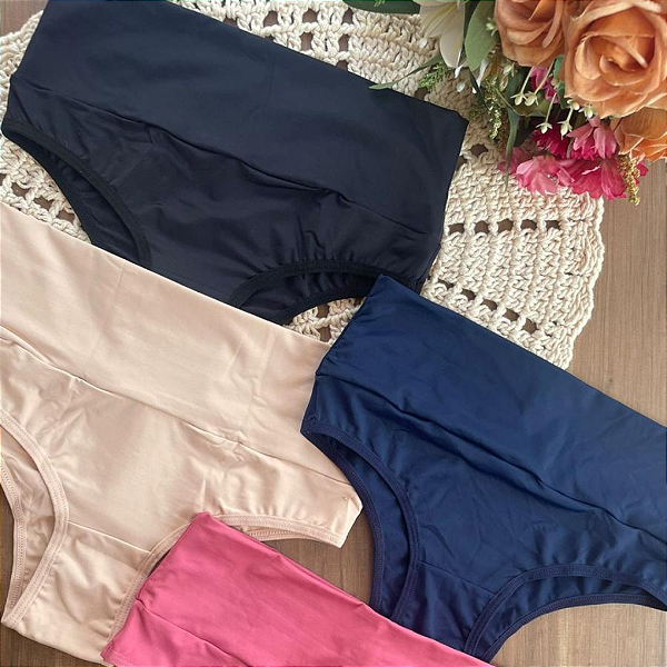 Calcinha tangão cintura alta