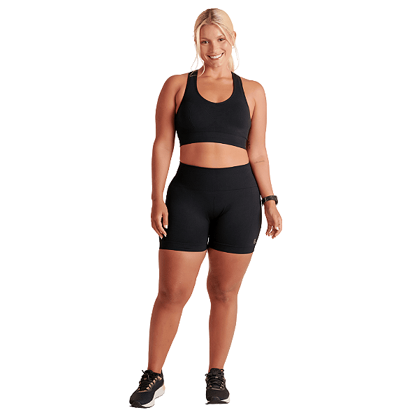 Short feminino fitness levanta bumbum Lupo