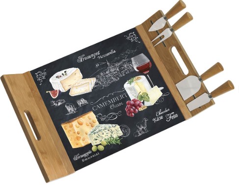 Tabua para Queijo com Acessórios Easy Life
