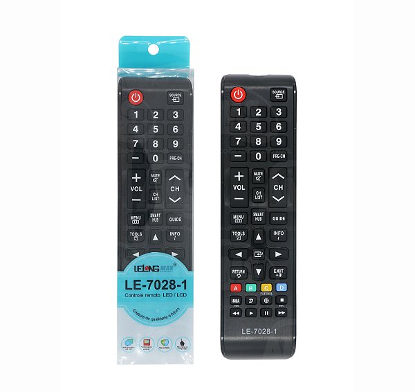 Controle Remoto Para Tv Universal Samsung Smart LE-7028-1 - AMS ACESSÓRIOS  - Controles Remotos, Cabos e Acessórios