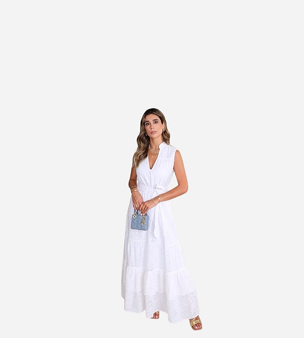 Vestido Três Marias em Laise