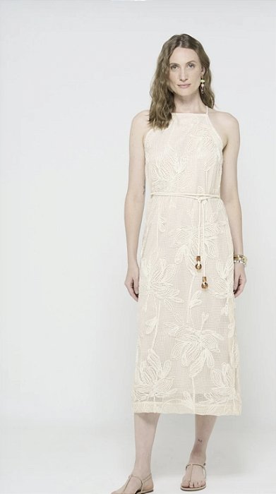 Vestido Nadador Bordado