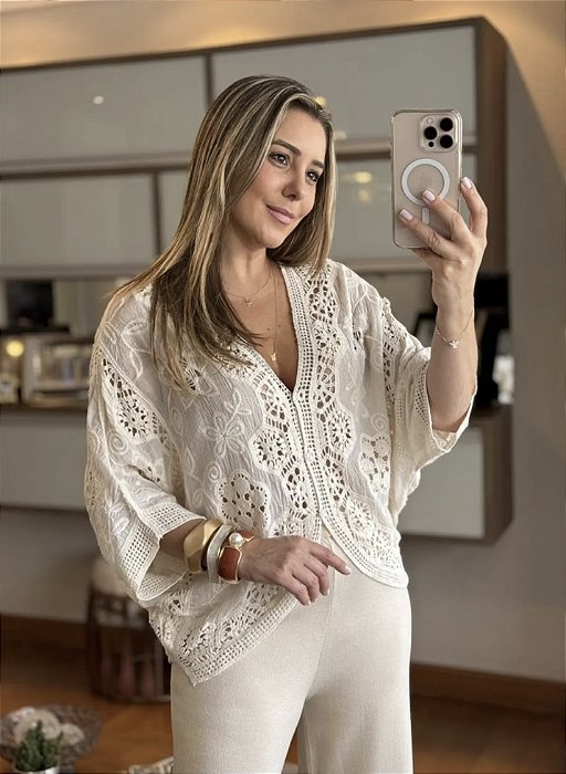 Kimono Arara Vermelha