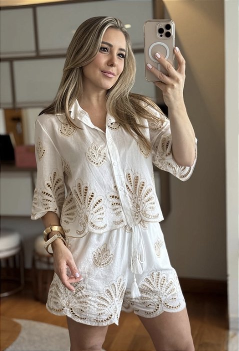 Conjunto Camisa e Shorts Andorinha
